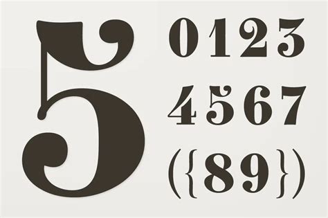 30 Best Free Number Fonts (Cool & Stylish) for 2024 .
